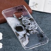 Voor Galaxy S9 Skull Pattern TPU zachte beschermende achterkant van de behuizing