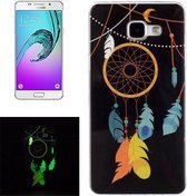 Voor Galaxy A5 (2016) / A510 Noctilucent Windgong Patroon IMD Vakmanschap Soft TPU Cover Case