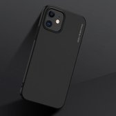 Voor iPhone 12 mini X-level Knight-serie Ultradunne all-inclusive PU-hoes (zwart)