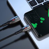 JOYROOM S-M379 5.0A Micro USB naar USB Super snelladende gevlochten datakabel, lengte: 1m (zwart)