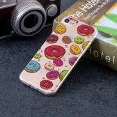 Zachte TPU-hoes met macaronpatroon voor iPhone SE 2020 & 8 & 7