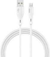 JOYROOM S-M405 1,5 A micro-USB-naar-USB-oplaadkabel PVC-datakabel, lengte: 2 m (wit)