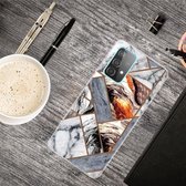 Voor Samsung Galaxy A72 5G A-serie marmeren patroon TPU beschermhoes (HC-A13)