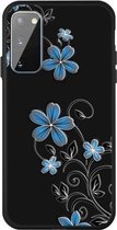 Voor Galaxy S20 Pattern Printing Embossment TPU Mobile Case (kleine orchidee)