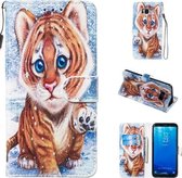 Leren beschermhoes voor Galaxy S8 Plus (Tiger)