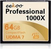 eekoo 64GB 1000X UDMA7 Compact Flash-kaart voor DSLR-camera