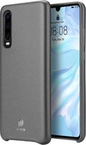 DUX DUCIS Skin Lite Series Ultradunne schokbestendige PU-hoes voor Huawei P30 (zwart)