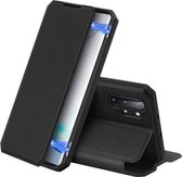 Voor Galaxy Note 10+ DUX DUCIS Skin X-serie PU + TPU horizontale flip lederen tas met houder en kaartsleuven (zwart)