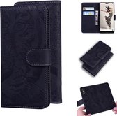 Voor Huawei P20 Pro Tiger Embossing Pattern Horizontale Flip Leather Case met houder & kaartsleuven & portemonnee (zwart)