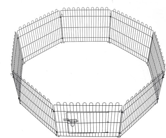 Kleine Dierenren 80x30 Cm – Waterdicht, Opvouwbaar, Grijs, Ideaal Voor Konijnen, Hamsters En Kippen, Ook Als Badje