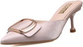 Stiletto hak spitse kop trend modieuze sandalen en pantoffels voor dames (kleur: roze maat: 38)