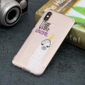 Patroon Transparant TPU Soft Case voor Xiaomi Mi 6X / A2