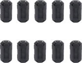 10 STKS 9mm Anti-interferentie Demagnetiseren Ring Ferriet Ring Kabel Clip Core Noise Suppressor Filter