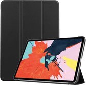 Voor iPad Air 2020 10.9 Custer Texture Horizontale Flip Leren Case met Drie-vouwbare Houder & Slaap / Wekfunctie (Zwart)