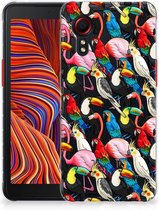 Leuk TPU Backcase Geschikt voor Samsung Xcover 5 Enterprise Edition | Geschikt voor Samsung Galaxy Xcover 5 Telefoon Hoesje Birds