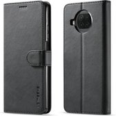 Voor Geschikt voor Xiaomi Mi 10T Lite 5G LC.IMEEKE Kalfsstructuur Horizontale flip lederen tas met houder & kaartsleuven & portemonnee (zwart)