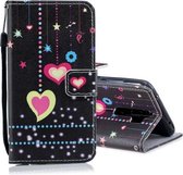 Voor Redmi Note 8 Pro Gekleurde Tekening Patroon Horizontale Flip PU Lederen Case met Houder & Kaartsleuven & Portemonnee & Lanyard (Kleurrijke Vlinder)