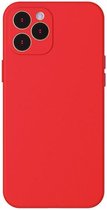 Baseus Liquid Apple iPhone 12 Pro Siliconen Hoesje Rood