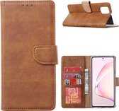 Étui Portefeuille pour Samsung Galaxy A41 - Marron