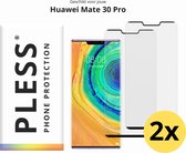 Huawei Mate 30 Pro Screenprotector Glas - 2x - Pless®