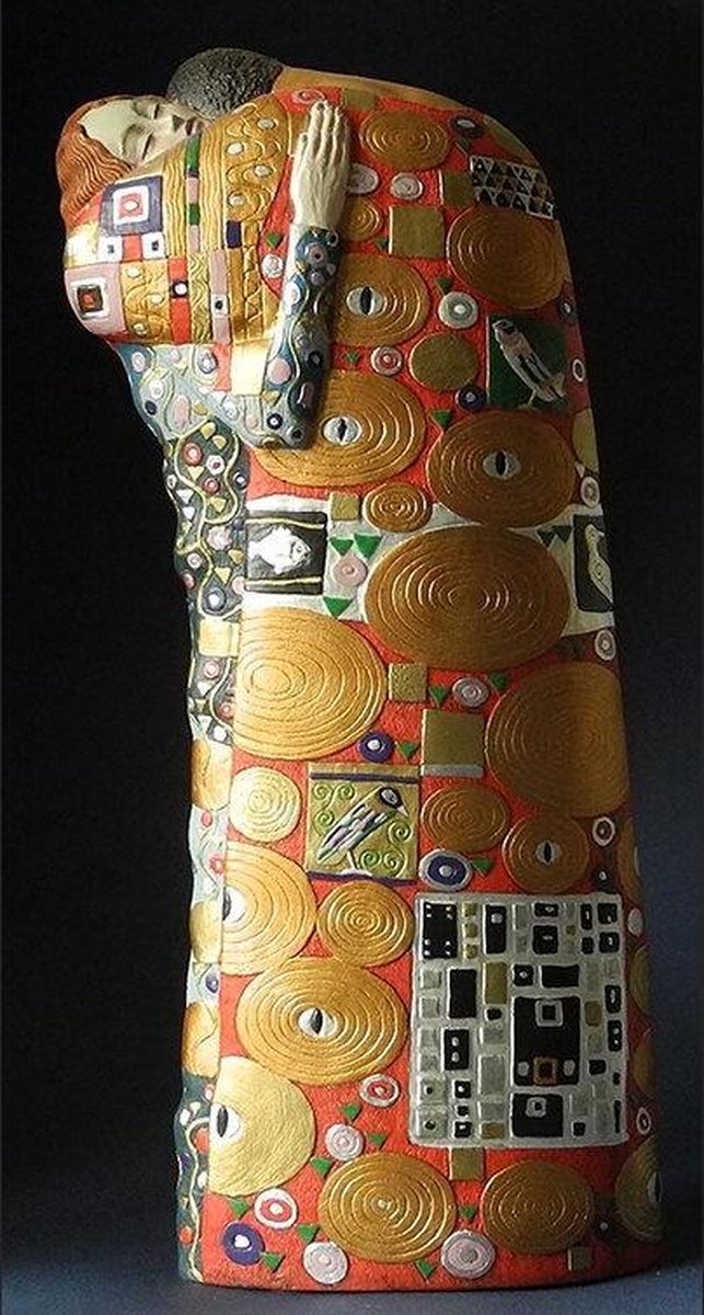 De Vervulling – Gustav Klimt Collectie Beeldje – Parastone – 35 cm