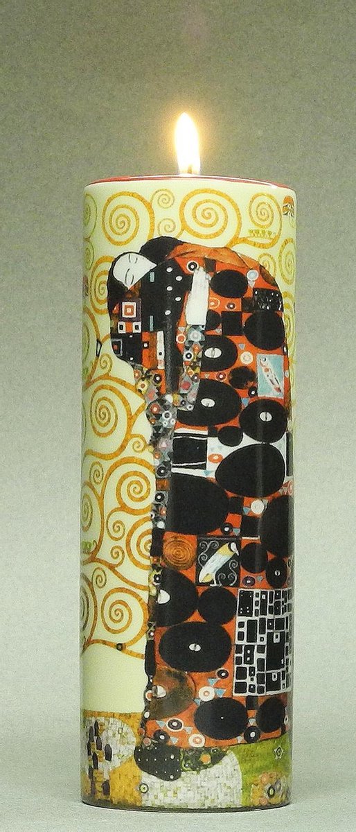 Klimt kunstkaars De Vervulling – Gustav Klimt collectie – Parastone – 14,5 cm