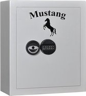 MustangSafes Sleutelkluis MSK 60-10 S2  - 110 Sleutelhaken - 60 x 52 x 25 cm - VDS Elektronisch Codeslot MS-EM2020 (2 gebruikerscodes)