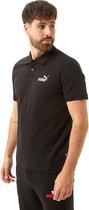 Puma Essential Pique Polo Zwart Heren - Maat S