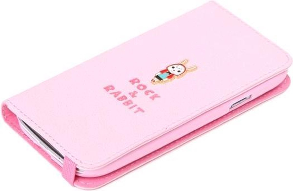 Rock Rabbit Side Flip Case Rose Red Samsung Galaxy SIII i9300 EOL