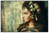 Fantasy Cosplay woman - Foto op Akoestisch paneel - 225 x 150 cm