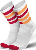 Incylence Ultralight Sock Spins Orange-Red