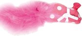 Flamingo Polka Muis Multi 17Cm - Roze