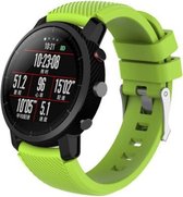 Siliconen Smartwatch bandje - Geschikt voor  Xiaomi Amazfit Pace silicone band - lichtgroen - Horlogeband / Polsband / Armband