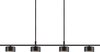 Nordlux Clyde Hanglamp - 4-lichts LED Stepdim - 2700K - Zwart