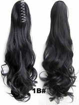 Brazilian Paardenstaart, Ponytail extensions wavy – zwart 1B#