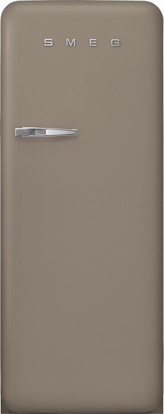 Foto: Smeg 50s style fab28r spetial edition koelkast met n deur bruin 270l eu plug