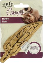 AFP Crumples Feather Speelgoed voor katten - Kattenspeelgoed - Kattenspeeltjes