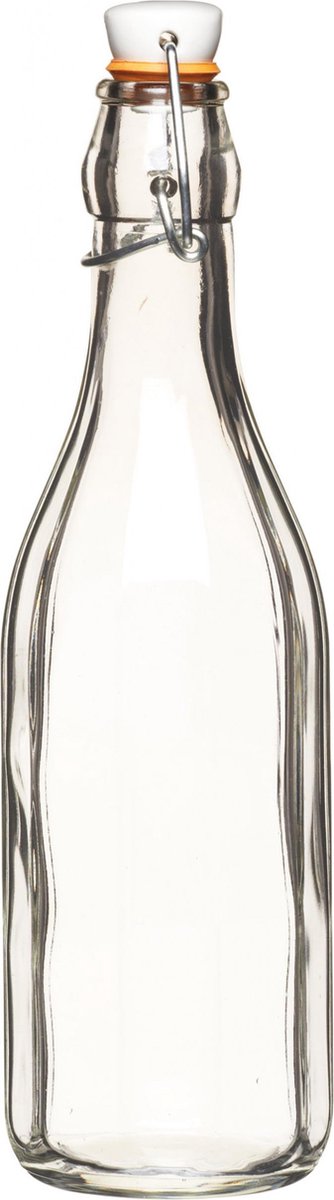 Kitchencraft Waterfles Home Made 500 Ml Glas Transparant