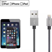 AUKEY Lightning-kabel, CB-D24 * 3 PACK, 3,3 ft /1 m Apple gecertificeerde en gevlochten Exomesh-kabel voor iPhone 7, 7 Plus, 6S, 6 Plus, iPad Pro