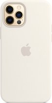 Apple - Siliconenhoesje - MagSafe - iPhone 12 / 12 Pro - White