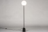 Lumidora Vloerlamp 73802 - E14 - Zwart - Metaal - ⌀ 25 cm