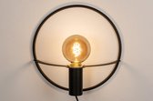 Lumidora Wandlamp 74170 - E27 - Zwart - Messing - Metaal - ⌀ 40 cm