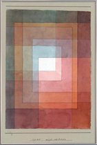 JUNIQE - Poster in kunststof lijst Klee - White Framed Polyphonically