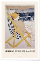 JUNIQE - Poster Henri de Toulouse-Lautrec - La Passagère du 54 -30x45