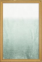 JUNIQE - Poster met houten lijst Fading Green Eucalyptus -30x45 /Groen