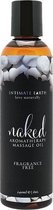 Erotische Massageolie Intimate Earth Geurloos Veganistisch (240 ml)