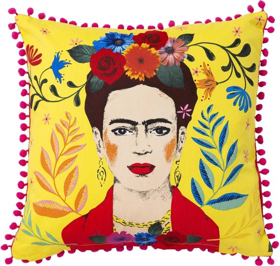 Frida Kahlo kussen - Talking Tables | bol.com