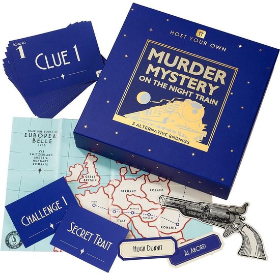 Afbeelding van het spel Murder Mystery bordspel - Talking Tables
