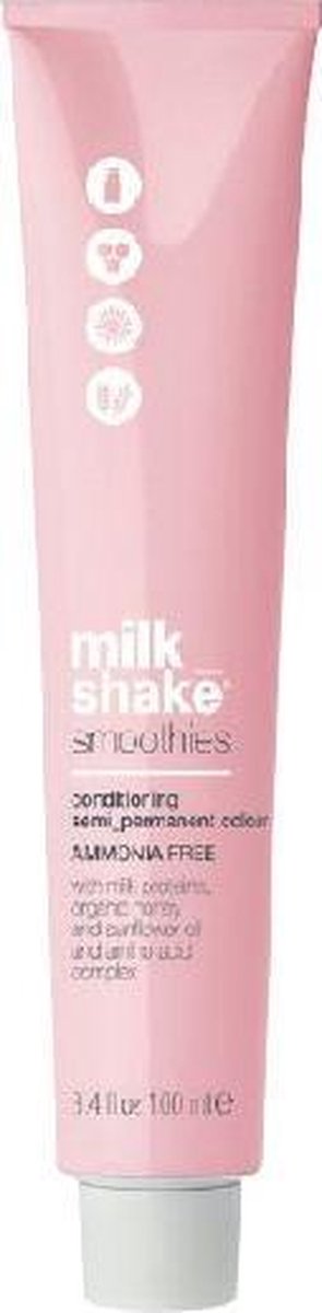 Vopsea Semi-permanenta Milk Shake Smoothies 8.18a, Blond Deschis Cenusiu, 100ml