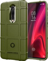 Xiaomi Mi 9T Pro Hoesje - Mobigear - Rugged Shield Serie - TPU Backcover - Groen - Hoesje Geschikt Voor Xiaomi Mi 9T Pro